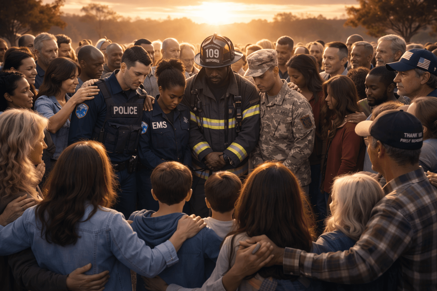 Prayer on the Front Lines background image
